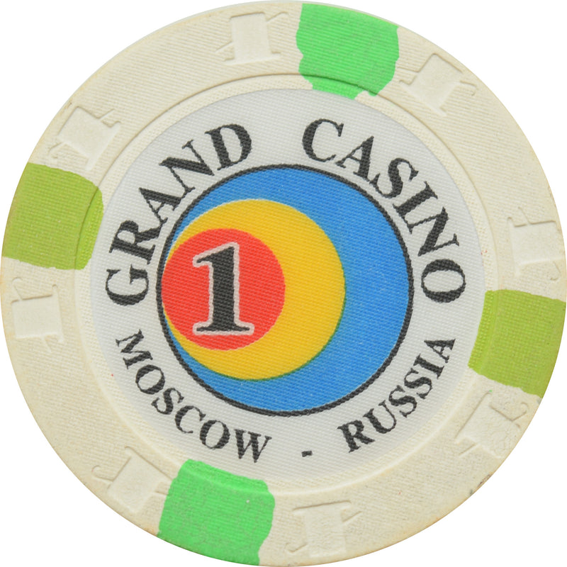 Grand Casino Moscow Russia $1 Chip