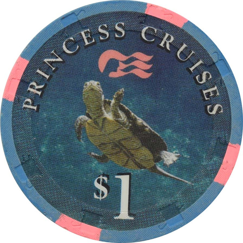 Grand Princess (Princess Cruises) Casino $1 Chip 1998