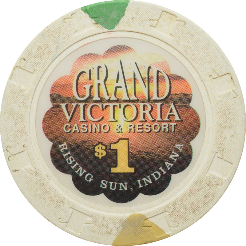 Grand Victoria Casino Rising Sun Indiana $1 Chip