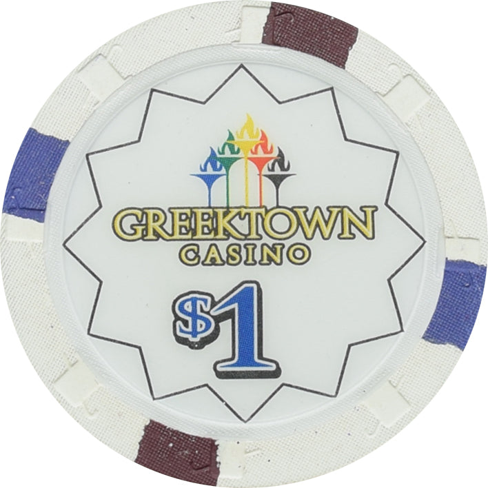 Greektown Casino Detroit MI $1 Chip