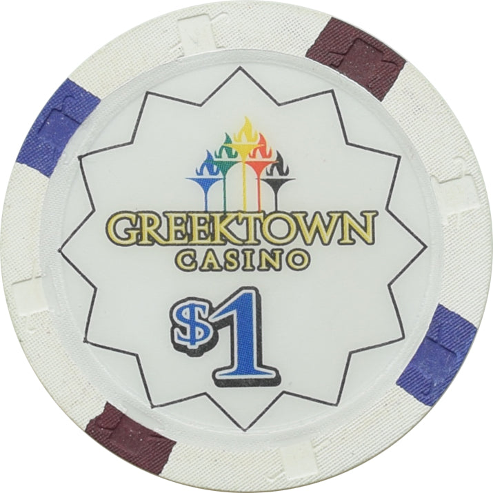 Greektown Casino Detroit MI $1 Chip