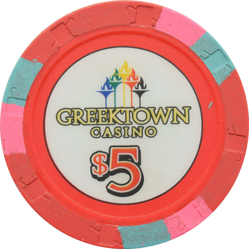 Greektown Casino Detroit Michigan $5 Chip