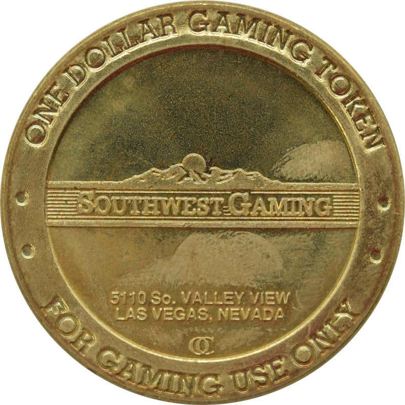 Interstate Bar & Grill Casino Las Vegas Nevada $1 Token 1997