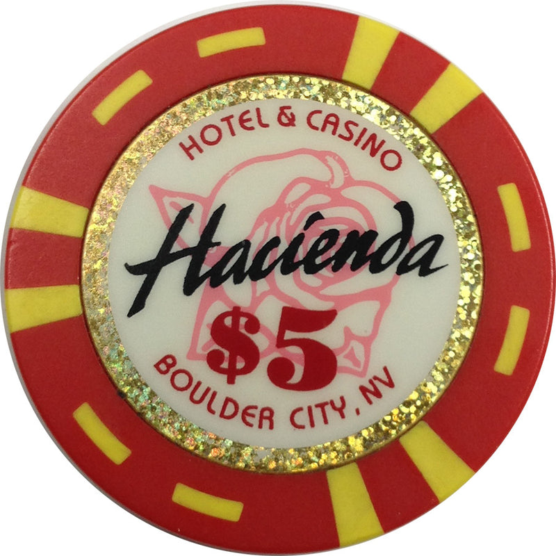 Hacienda $5 (red) chip 1999 - Spinettis Gaming - 2