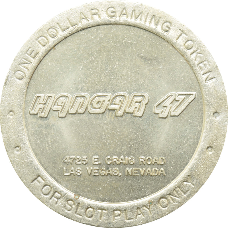 Hangar 47 Las Vegas NV $1 Token 1991
