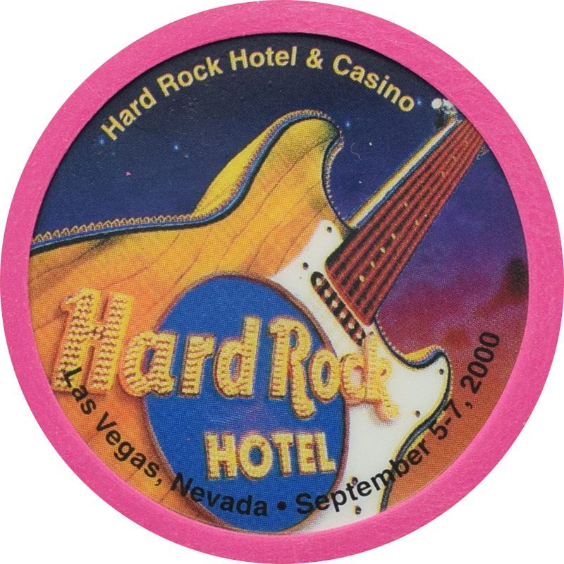 Hard Rock Hotel Casino Las Vegas Nevada Pindex 48mm Chip 2000