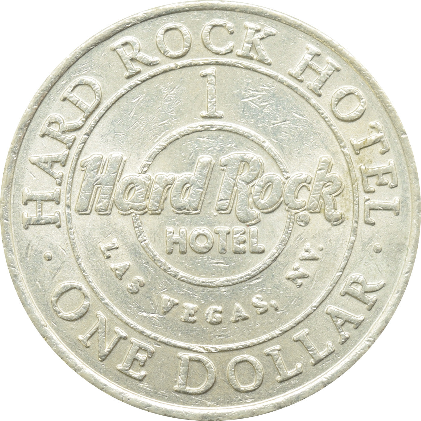 Hard Rock Hotel Casino Las Vegas NV $1 Token 1995