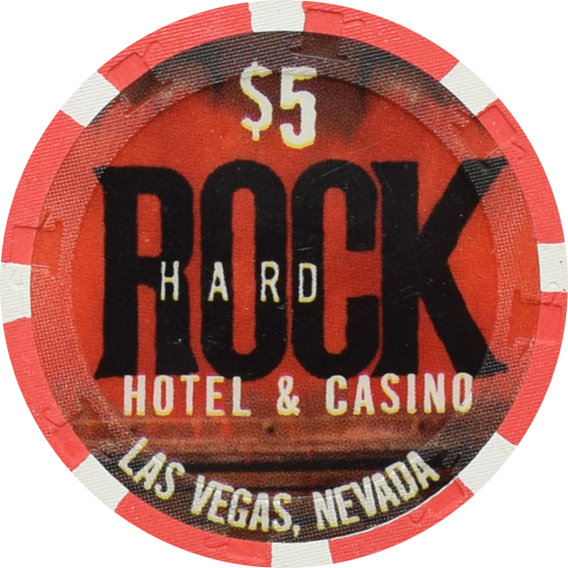 Hard Rock Hotel Casino Las Vegas Nevada $5 Billy Idol Chip 2005