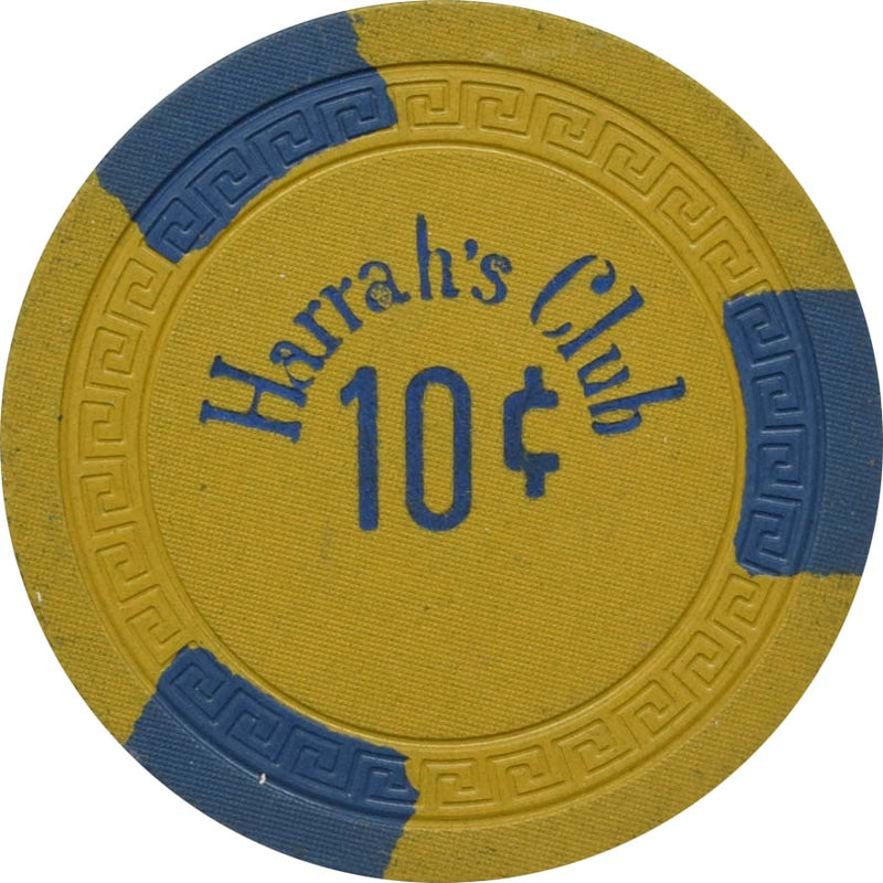 Harrah's Casino Reno/Lake Tahoe Nevada 10 Cent Chip 1960s