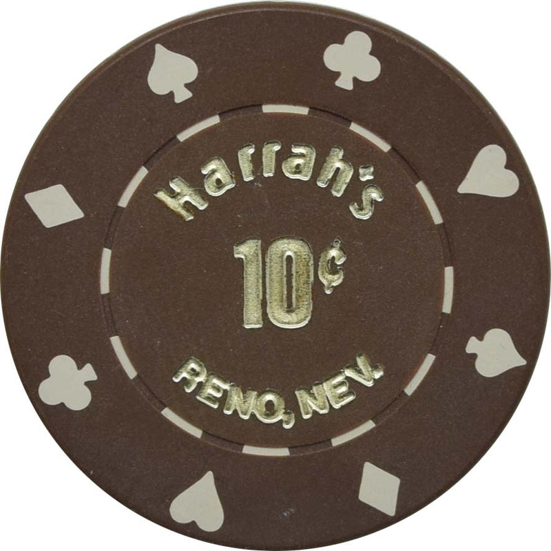 Harrah's Casino Reno Nevada 10 Cent Chip 1980s
