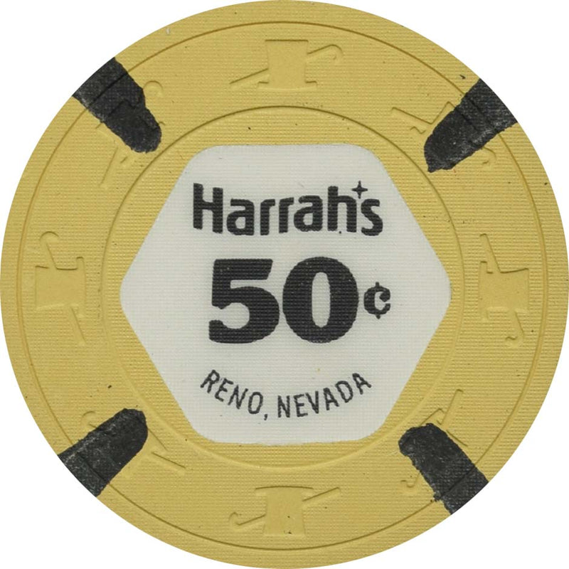 Harrah's Casino Reno Nevada 50 Cent Chip 1970s