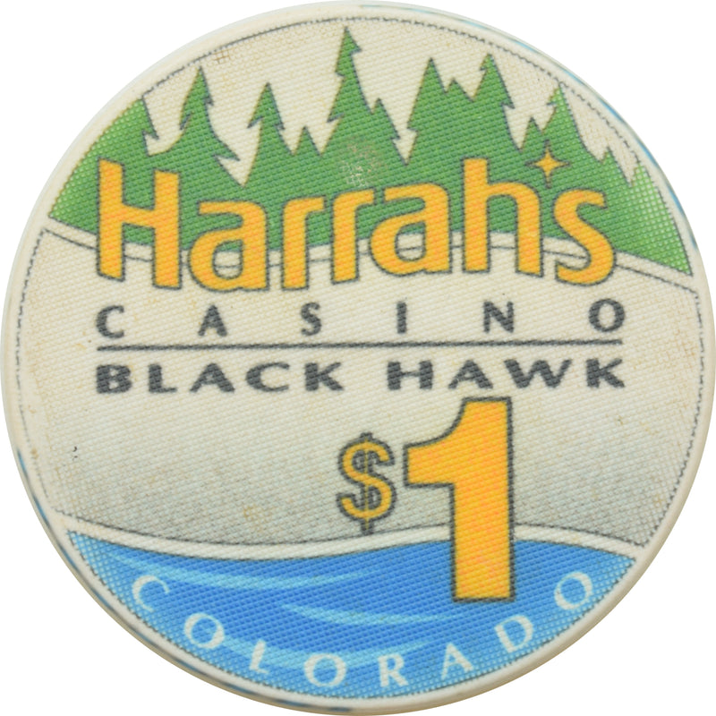 Harrah's Casino Black Hawk Colorado $1 Chip