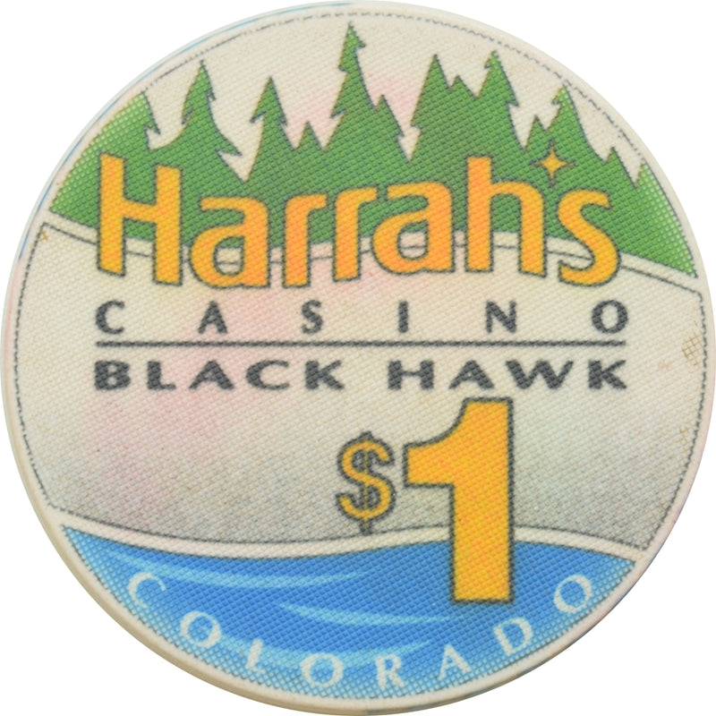 Harrah's Casino Black Hawk Colorado $1 Chip