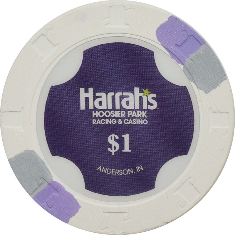 Harrah's Hoosier Park Racing & Casino Anderson Indiana $1 Chip
