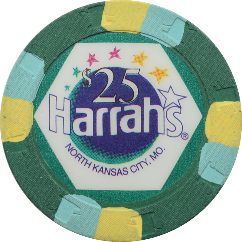 Harrah's Casino North Kansas City Missouri $25 Chip