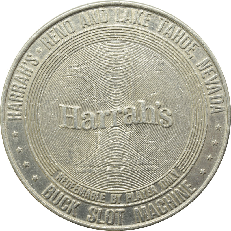 Harrah's Casino Reno/Tahoe Nevada $1 Token 1965