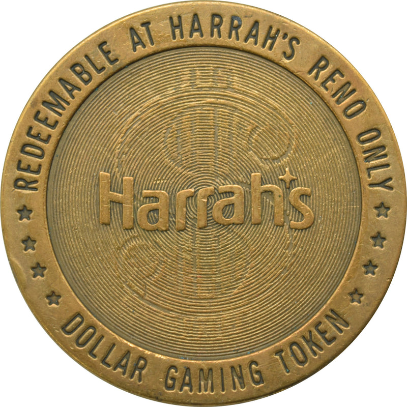 Harrah's Casino Reno Nevada $1 Token 1980
