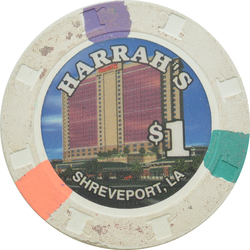 Harrah's Casino Shreveport LA $1 (Aromas) Chip