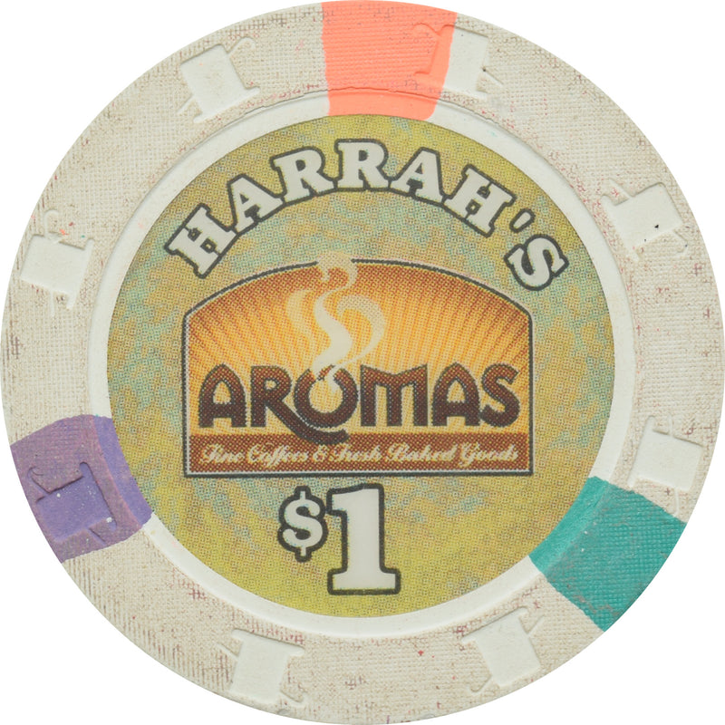 Harrah's Casino Shreveport LA $1 (Aromas) Chip