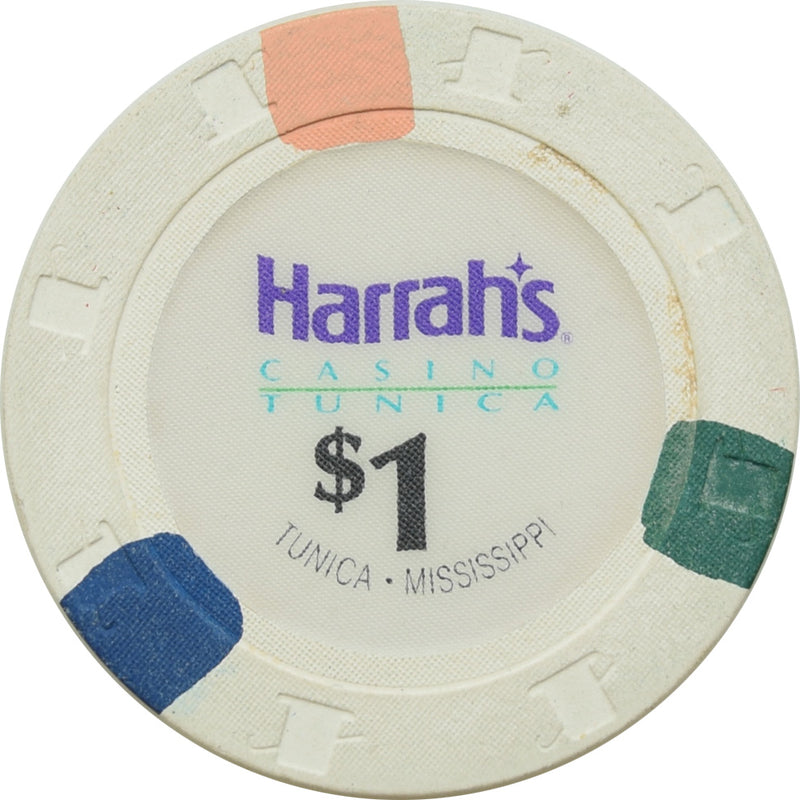 Harrah's Casino Tunica MS $1 Chip