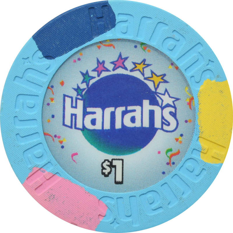 Harrah's Casino Las Vegas Nevada $1 Chip 1999