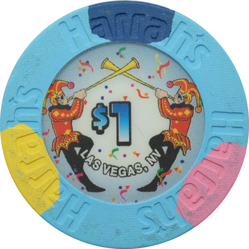Harrah's Casino Las Vegas Nevada $1 Chip 1999