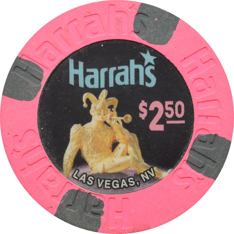 Harrah's Casino Las Vegas Nevada $2.50 Chip 2001