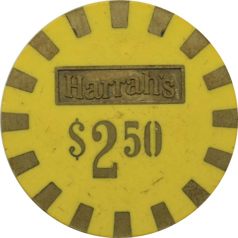Harrah's Casino Reno & Lake Tahoe Nevada $2.50 Chip 1980
