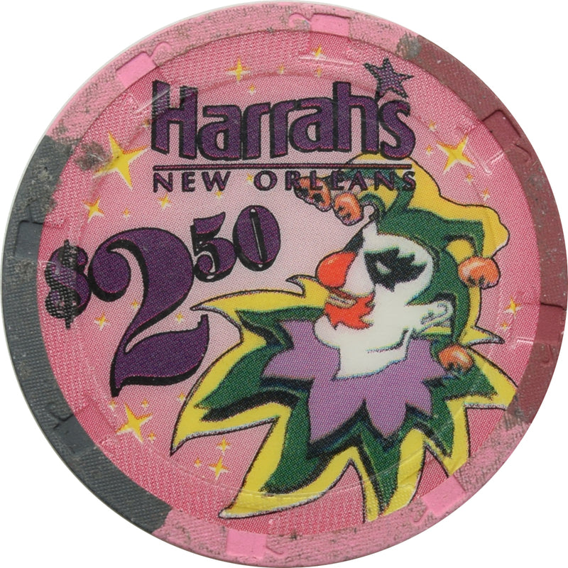 Harrah's Casino New Orleans LA $2.50 Chip