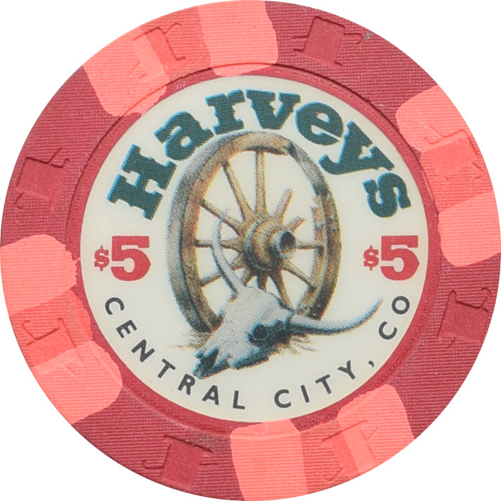 Harveys Casino Central City CO $5 Chip