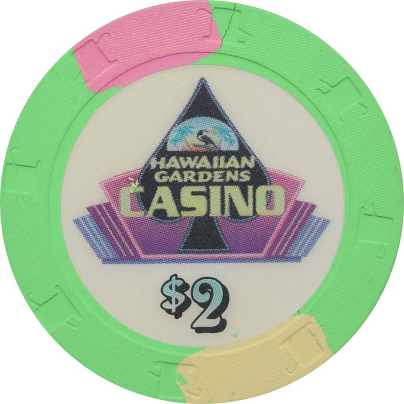 Hawaiian Gardens Casino Hawaiian Gardens California $2 Chip