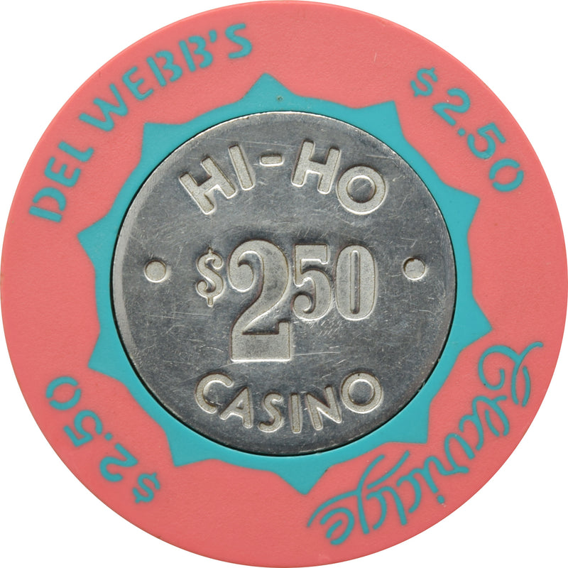Hi-Ho Claridge Casino Atlantic City New Jersey $2.50 Chip