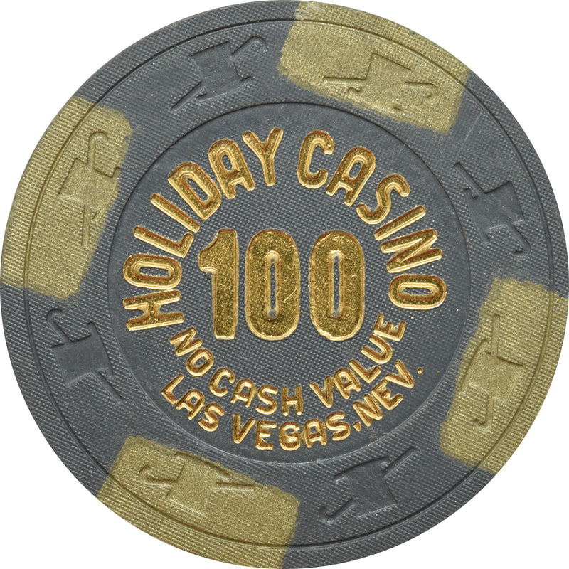 Holiday Casino Las Vegas Nevada $100 NCV Chip 1980s