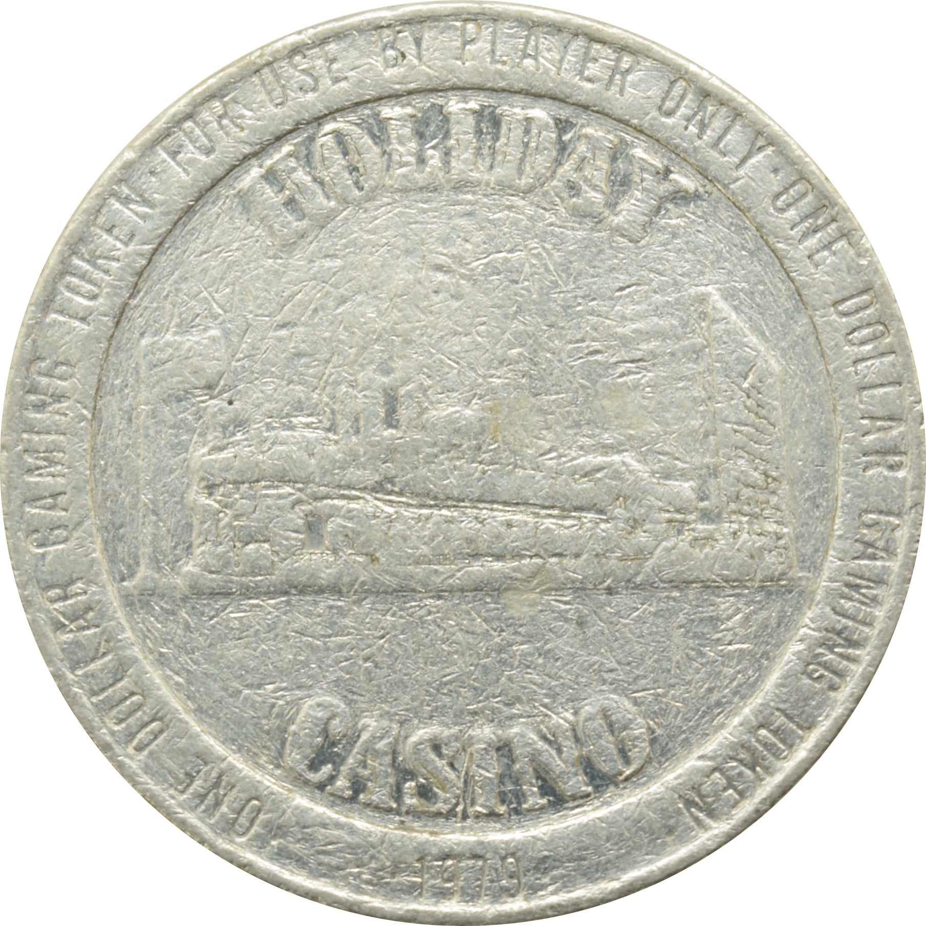 Holiday Casino Las Vegas Nevada $1 Token 1979