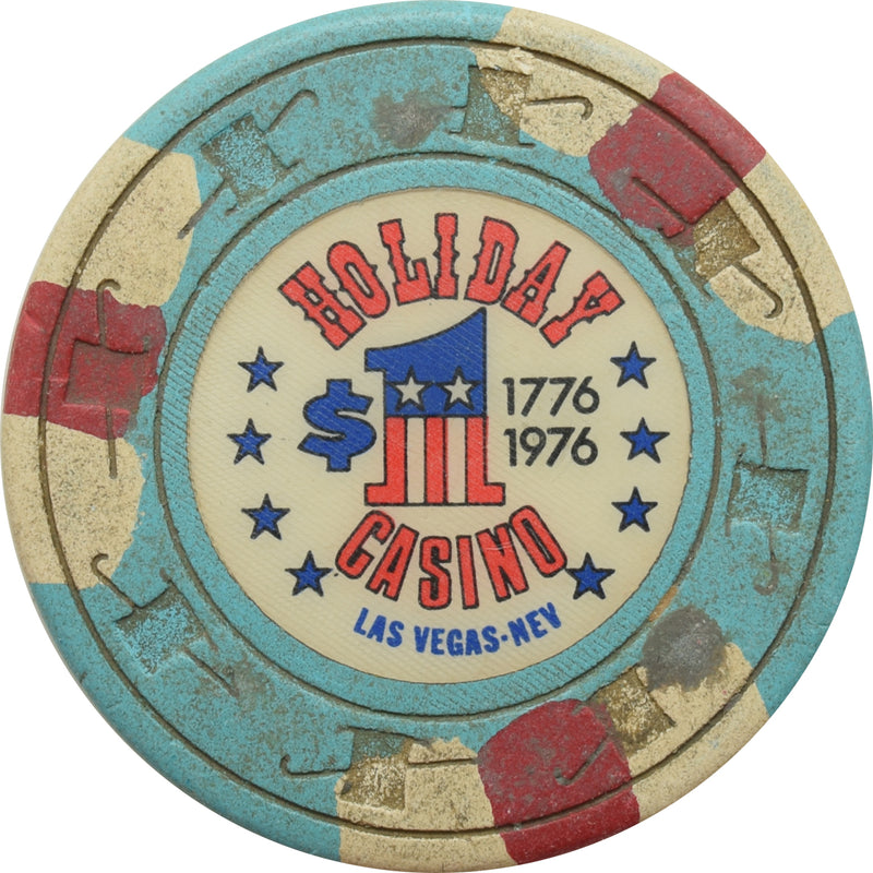 Holiday Casino Las Vegas Nevada $1 Bicentennial Chip 1976