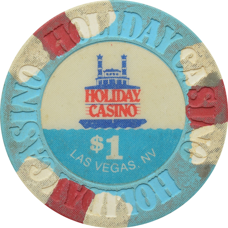 Holiday Casino Las Vegas Nevada $1 Chip 1991