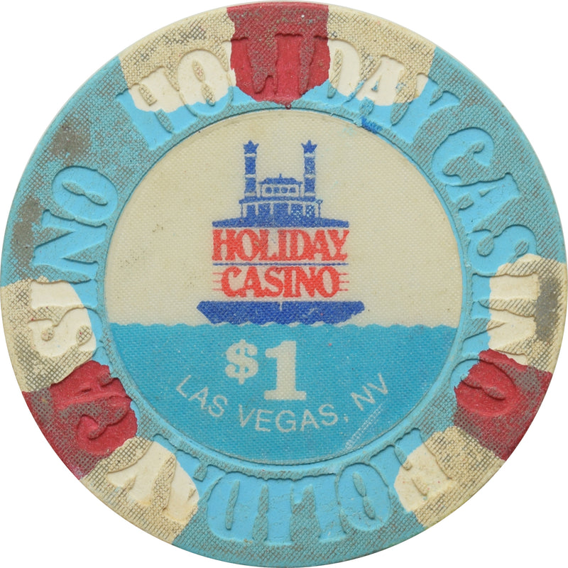 Holiday Casino Las Vegas Nevada $1 Chip 1991