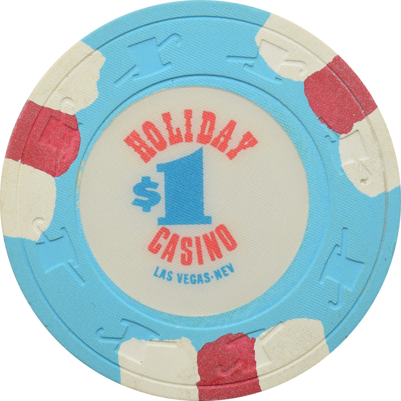 Holiday Casino Las Vegas Nevada $1 Chip 1985