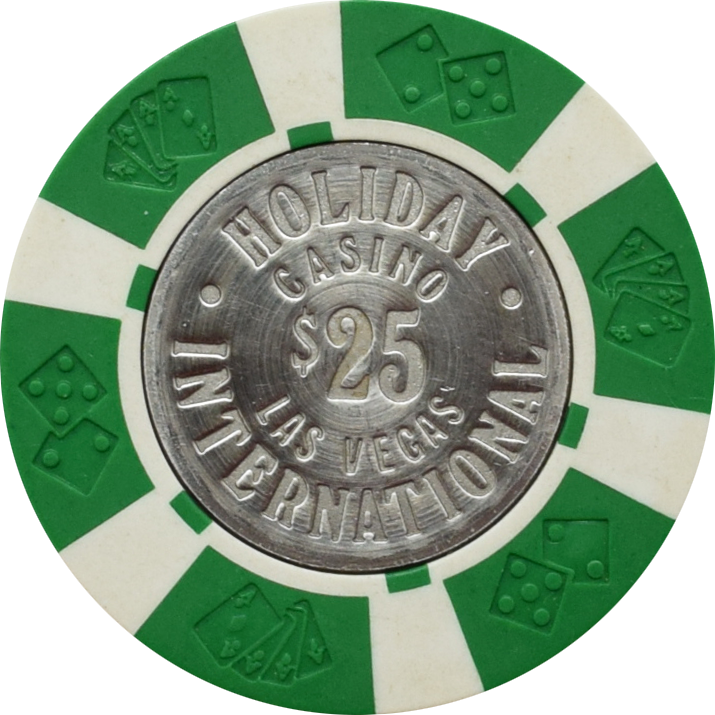 Holiday International Casino Las Vegas Nevada $25 Chip 1977