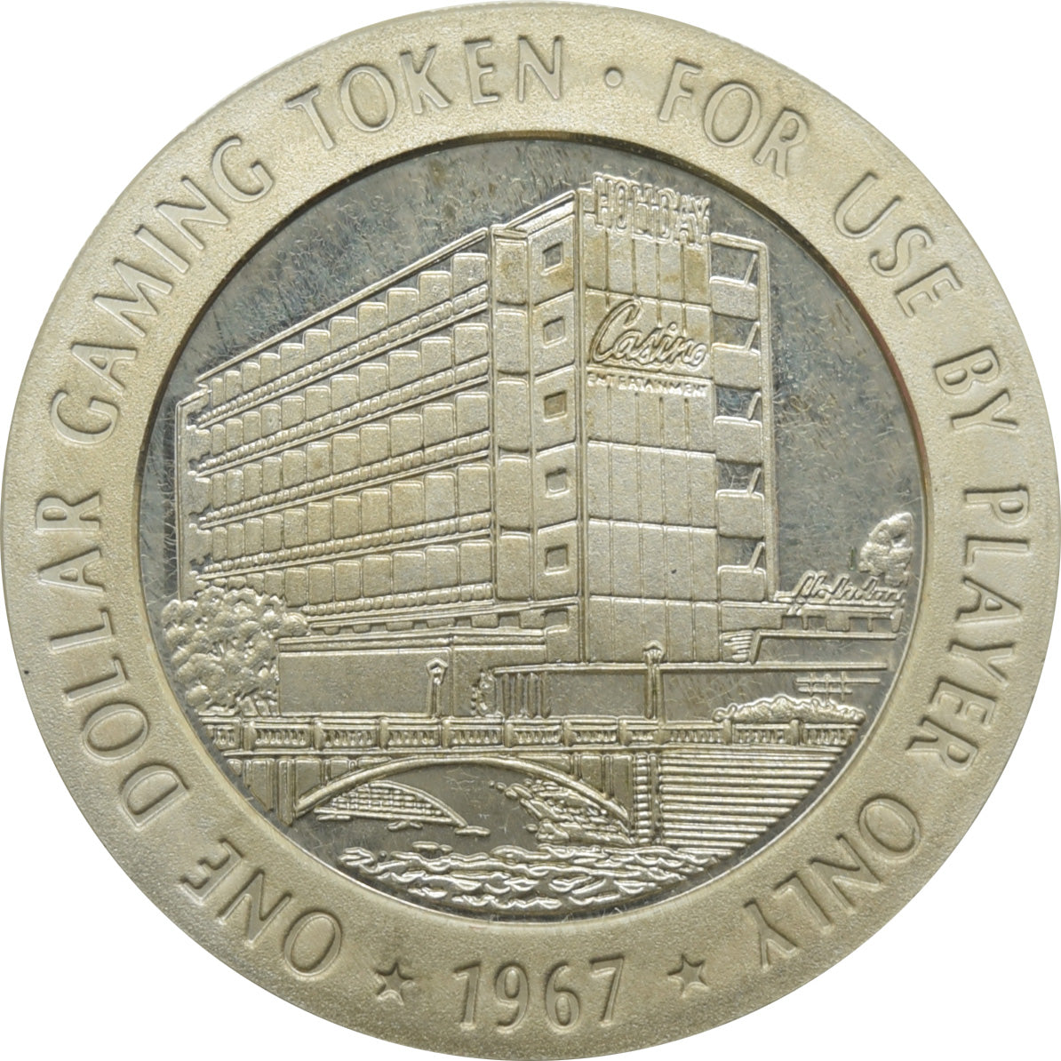 Holiday Casino Reno NV $1 Token 1967