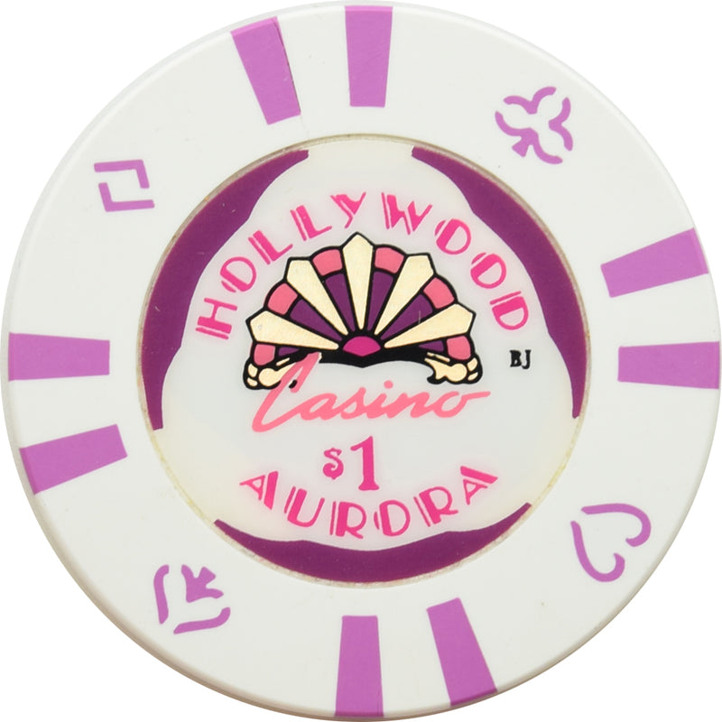 Hollywood Casino Aurora Illinois $1 Chip