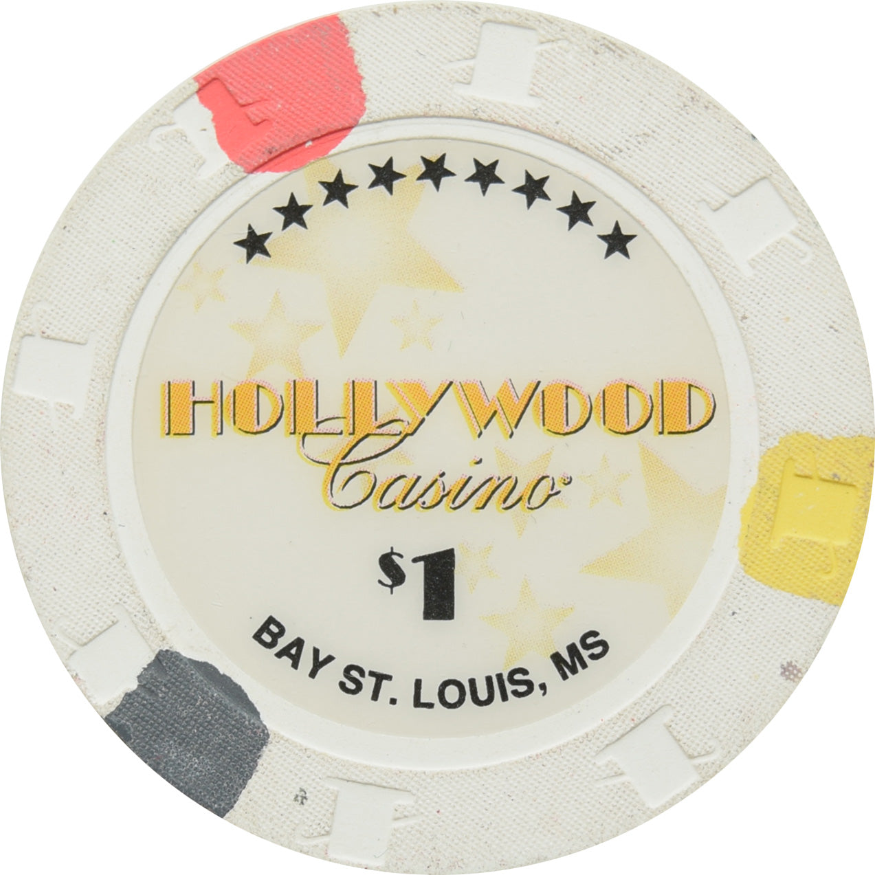 Hollywood Casino Bay St. Louis MS $1 Chip