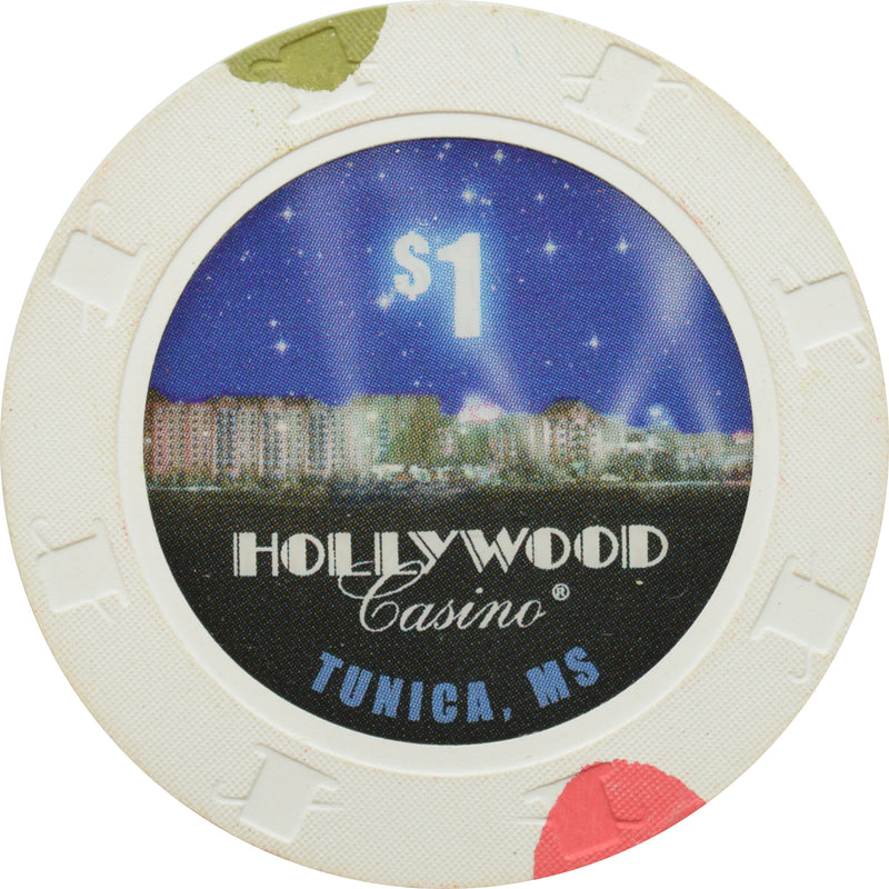 Hollywood Casino Tunica Mississippi $1 Chip