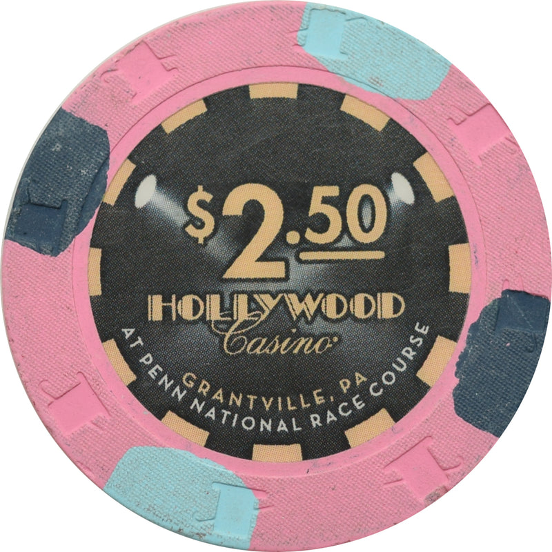 Hollywood Casino Grantville PA $2.50 Chip