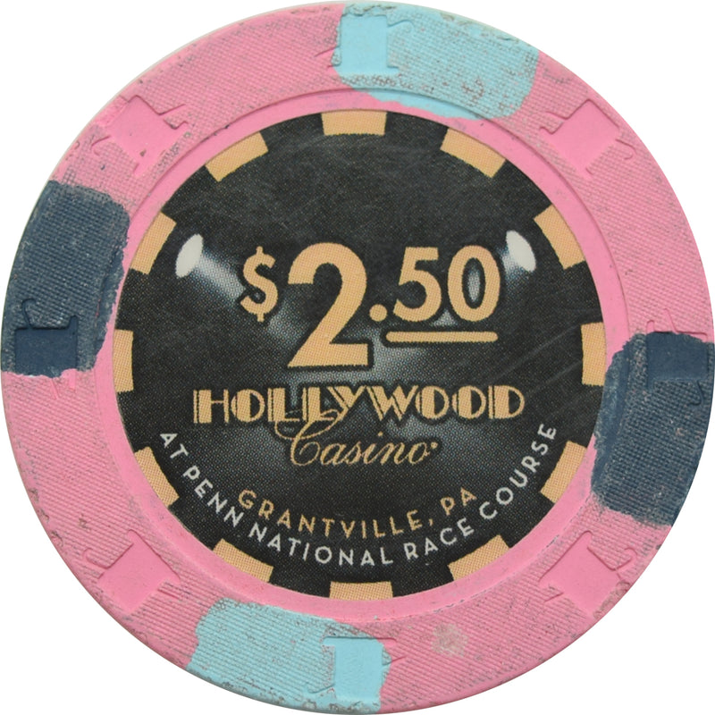 Hollywood Casino Grantville PA $2.50 Chip