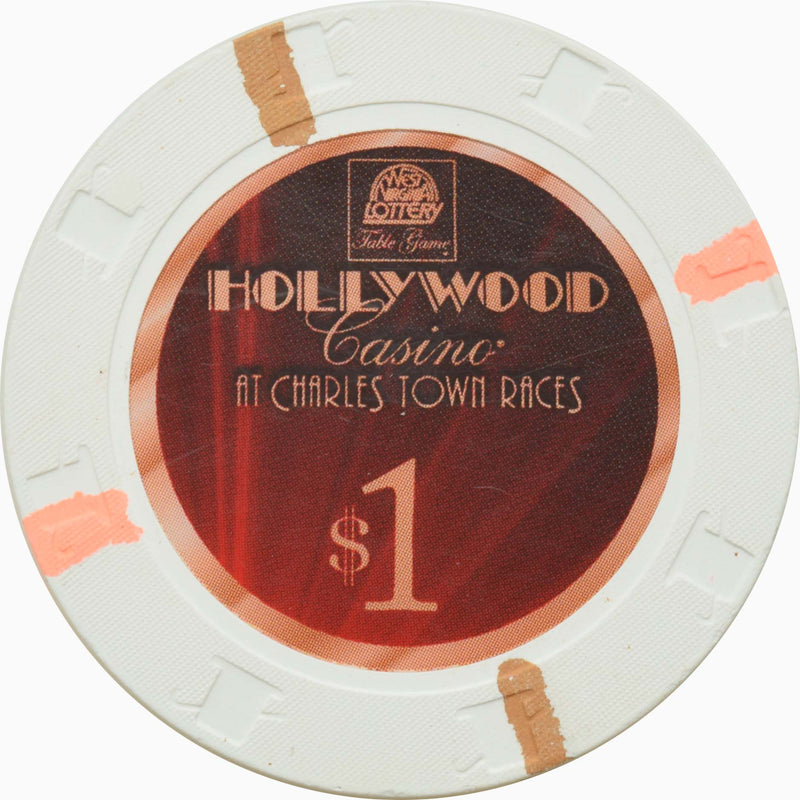 Hollywood Casino Charles Town West Virginia $1 Chip