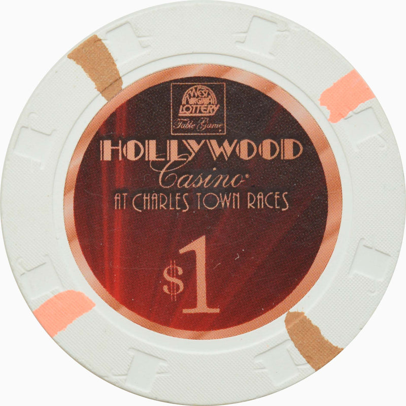 Hollywood Casino Charles Town West Virginia $1 Chip