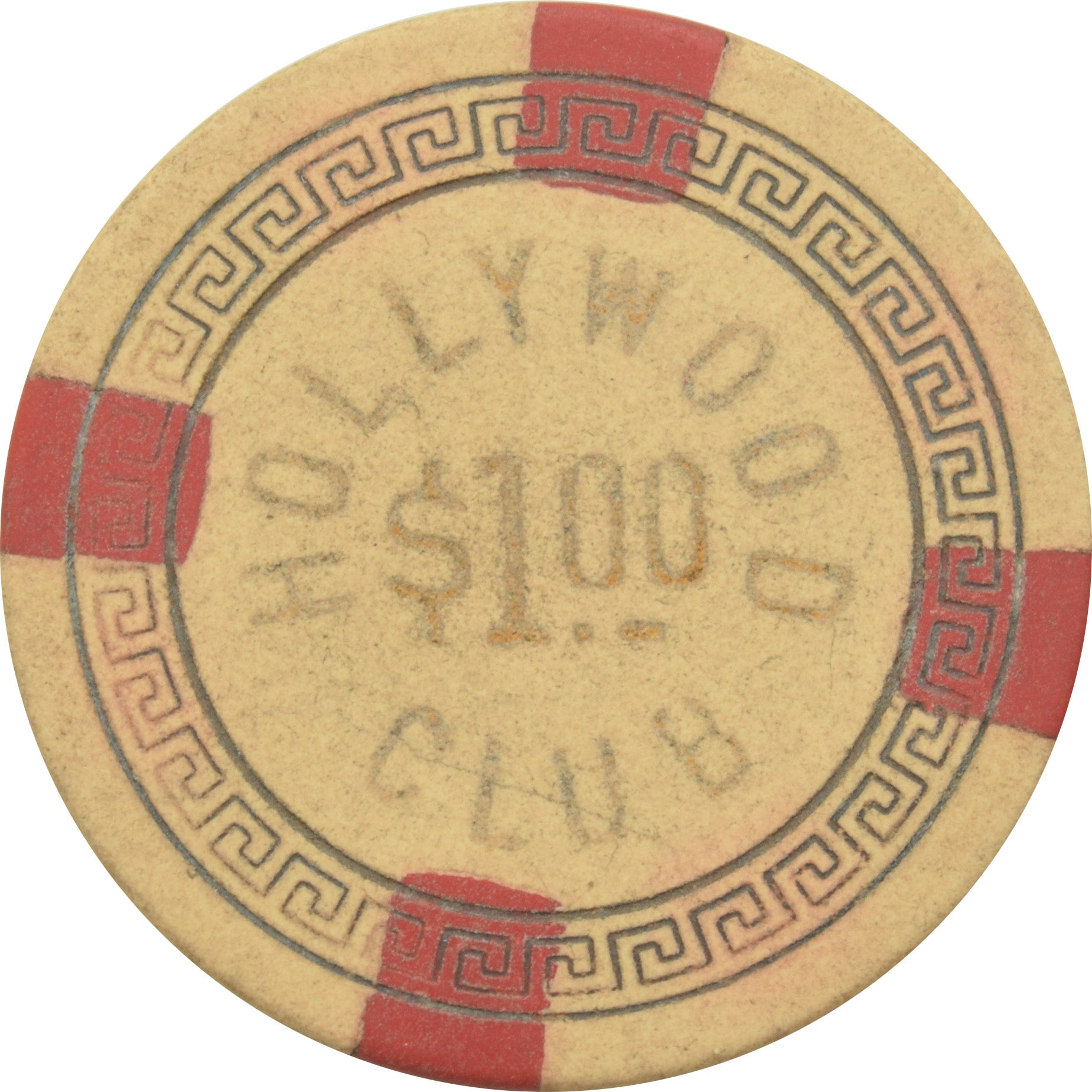 Hollywood Club Illegal Casino Toledo Ohio $1 Chip