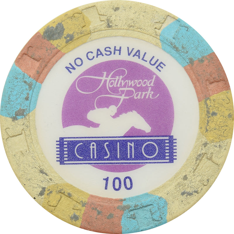 Hollywood Park Casino Inglewood CA $100 NCV Chip