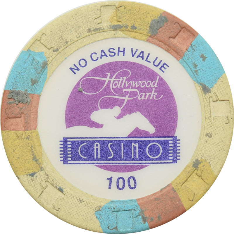 Hollywood Park Casino Inglewood CA $100 NCV Chip
